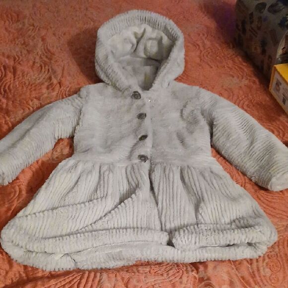 Sara's Prints Gray Kids Jacket - Picture 1 of 6
